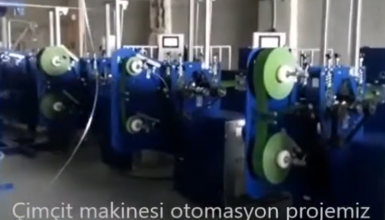 Çimçit makinesi otomasyon projesi